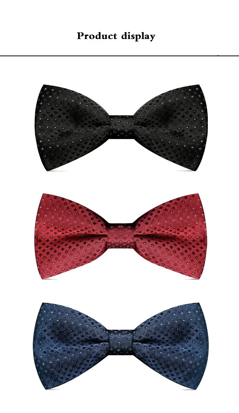 2019 Новая мода мужские галстуки-бабочки Свадьба двойная ткань дизайнер клетчатая галстук-бабочка клуб банкет годовщина бабочка галстук с