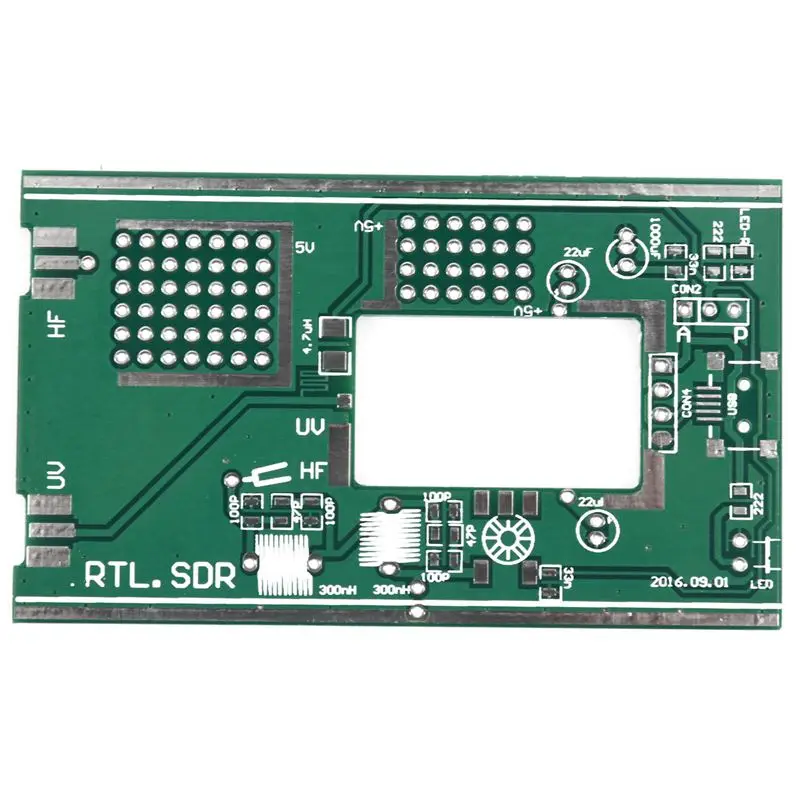 100 кГц-1,7 ГГц УФ HF RTL-SDR USB тюнер приемник+ U/V антенна DIY комплекты+ руководство