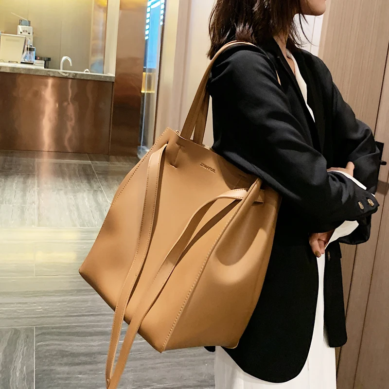 

Luxury Handbags Women Bags Designer 2019 New Large Capacity High Quality Totes Casual Female Leather Shoulder Bag