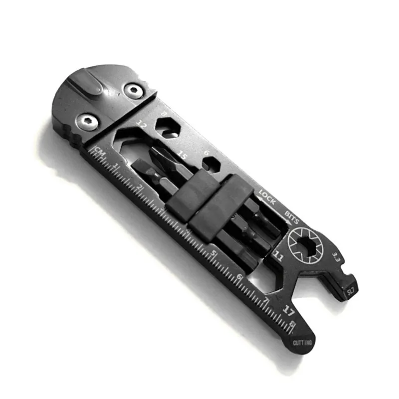 Torqu30 в 1 EDC гаджет оборудование брелок поставки открывалка для бутылок гаечный ключ портативный