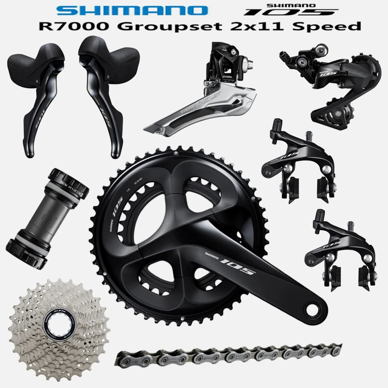 SHIMANO 5800 105 R7000 набор дорожных велосипедов переключатель 165 170 172 5 175 мм 12 25 11 28 30T 32T34T 50