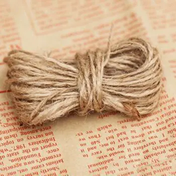 

DIY Handmade Hemp Rope/primary Color Hemp Rope Fine Hemp Rope Hanging Vase Rope Special Decorative Hemp Rope for Photo Wall