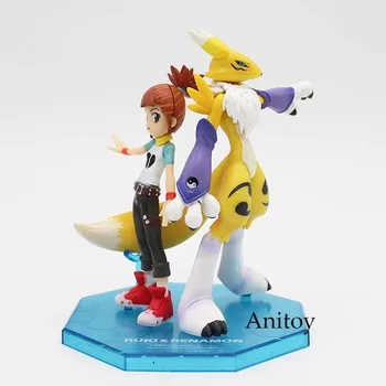 

Digital Monster Digimons Adventure Makino Ruki & Renamon PVC Action Figure Collectible Model Toys 15cm KT3747