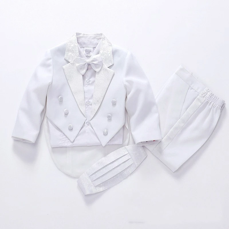 Costumes D Ete Pour Garcons 4 Styles Noir Blanc Costume De Mariage Pour Enfants Blazer Smoking Pour Bebe Fete Robe De Bapteme Aliexpress