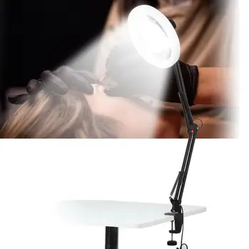 

AC 110V LED Cold Light Clip-On Tattoo Lamp Nail Art Illumination Lamp With US Plug