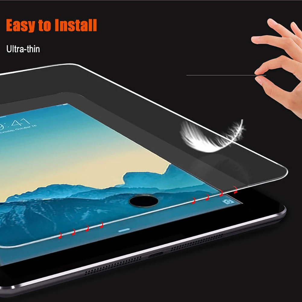 Закаленное Стекло Экран защитный чехол для iPad 2/3/4 5th 6th iPad Air Mini 7,9 Pro 9,7 10,5