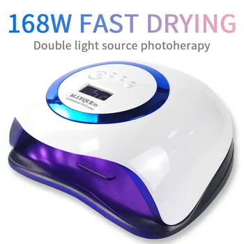 

168W UV LED Lamp for Manicure Lamp Nail Dryer for Nail Polishing Drying Lamp for Nails 42 LED UV Lamp Gel Nail Polish Dryer