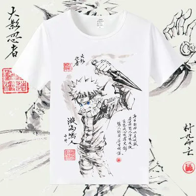Waliicorners Anime T shirt Camisa Kakashi 3DT Camisa Sasuke Uchiha 16 H0cc0a78ae2a542b1a8da1c3710545f8ep