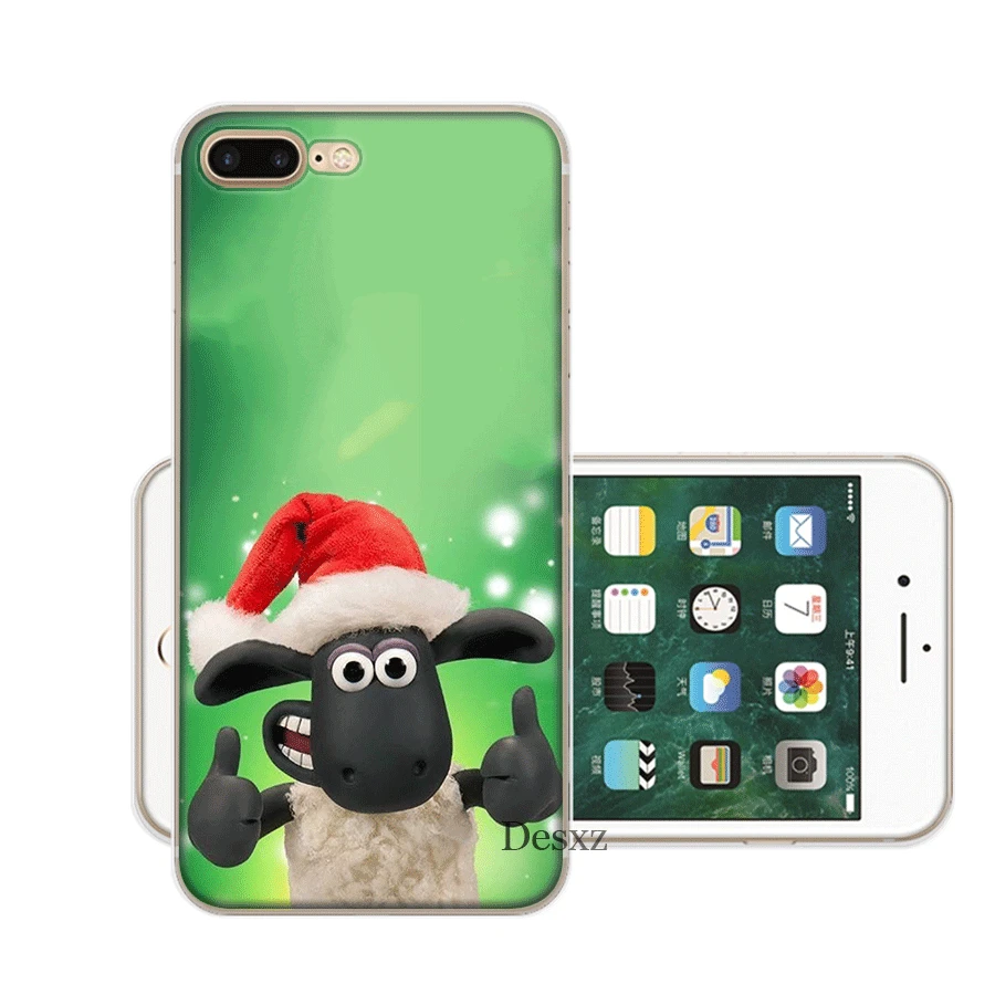 Мобильный телефон чехол для iPhone 7 8 6 6s Plus 11 Pro X XS Max XR 5 5S SE жесткий новый Shaun овечья