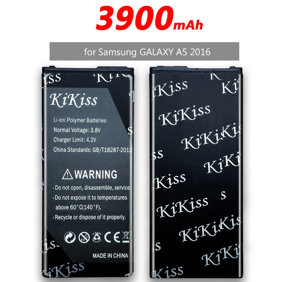 KiKiss Батарея для samsung GALAXY A3 /A5 сотовый телефон Батарея A310 A310F A510 A510F EB-BA310ABE/EB-BA510ABE