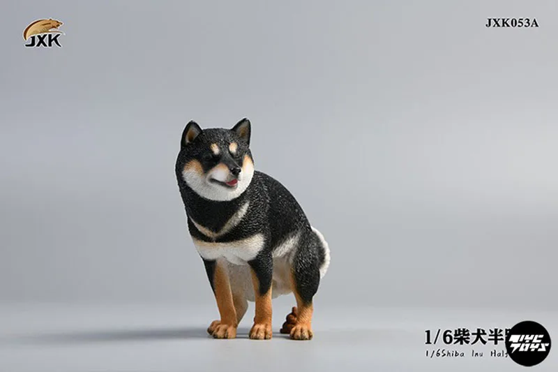 Details about   JXK JXK054C 1/6 Shiba Inu Raise Leg Pee Pet Dog Resin Figure Statue Collection