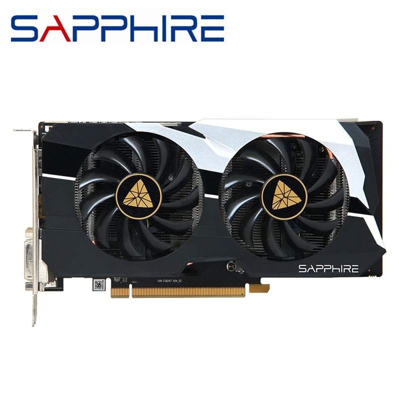 SAPPHIRE R7 260X 2GB Video Cards GPU AMD Radeon R7260X 2G GDDR5 Graphics Cards Computer Game Map Cards GTX 750ti 750 graphics card for pc