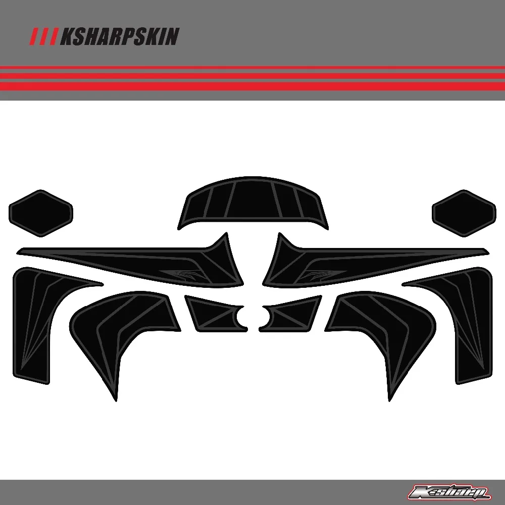 Задний обтекатель цифровая доска KSHARPSKIN 3D защитный гель для HONDA CBR1000RR 2012