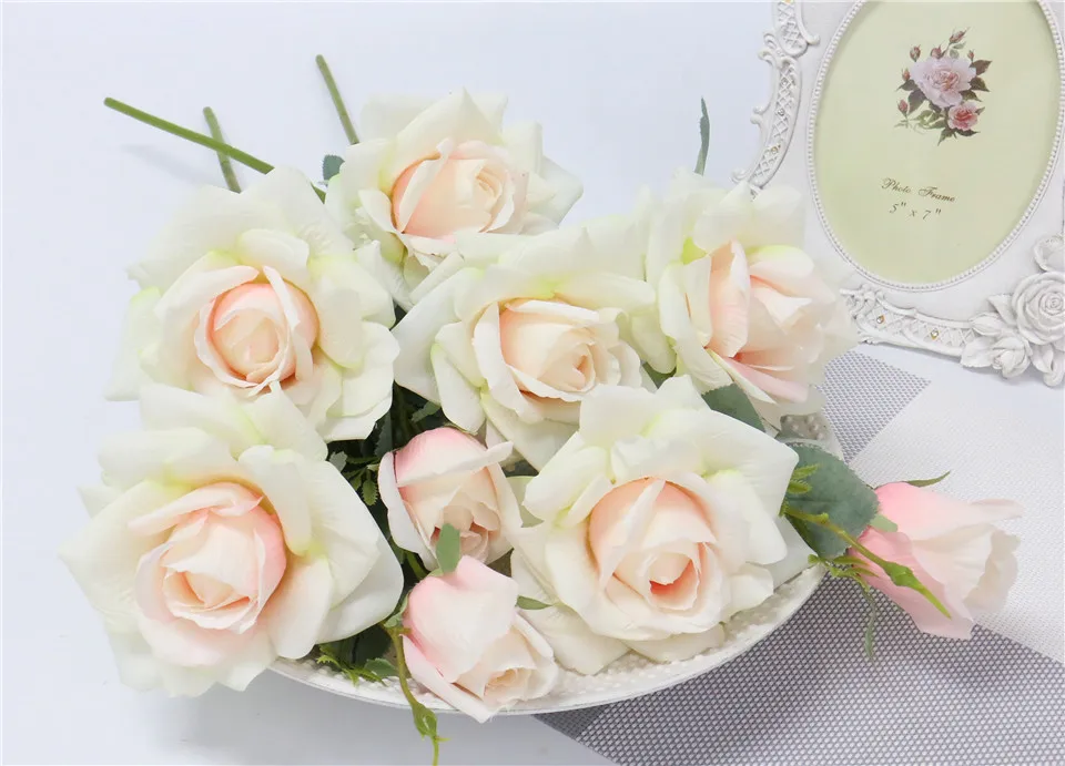 CHUXIN, искусственный аромат, сладкие розы, искусственные цветы, шелковые цветы, искусственные цветы для дома, вечерние, свадебные украшения, Роза для душа