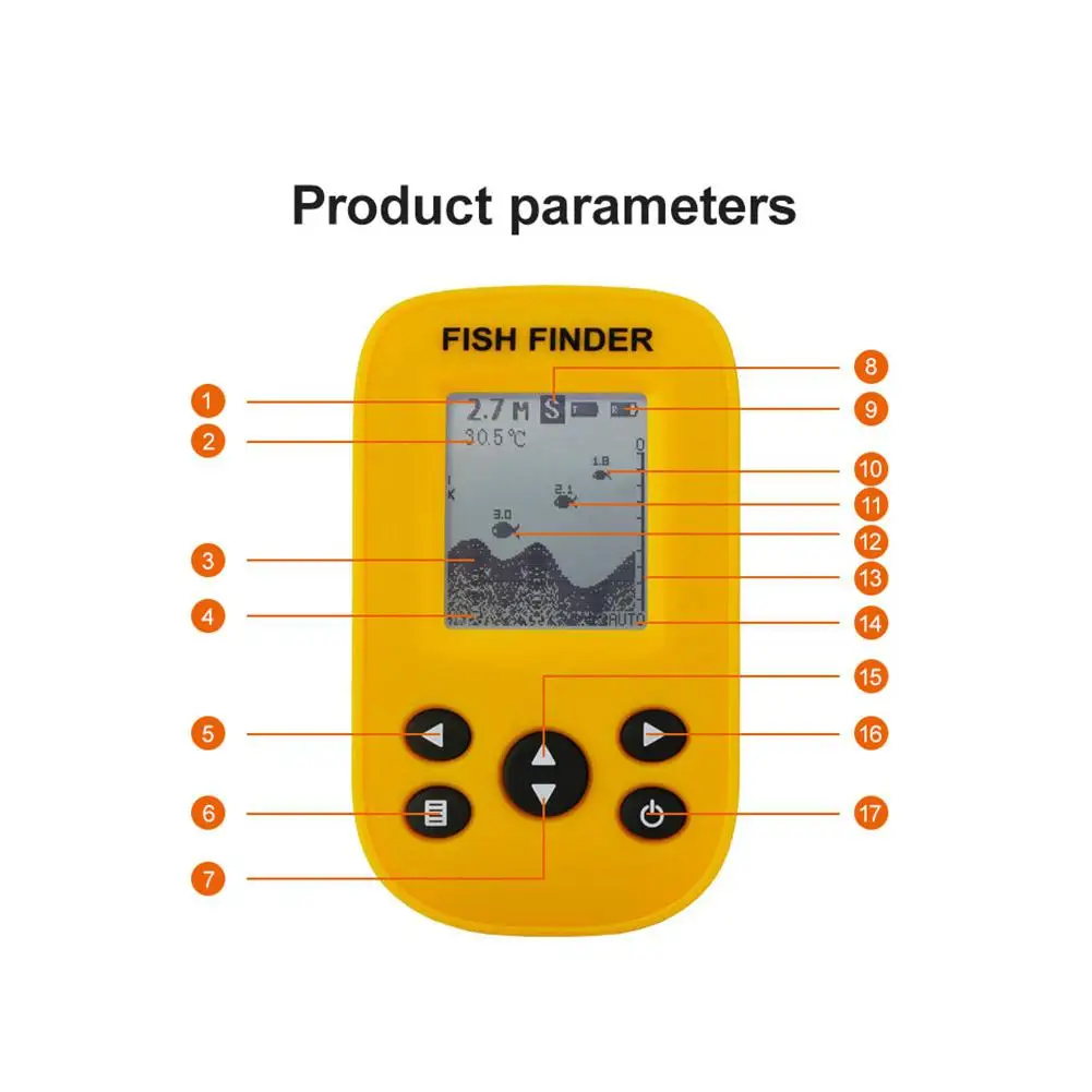 Беспроводной Рыболокаторы Смарт сонар Сенсор Беспроводной Рыболокаторы рыболовные аксессуары