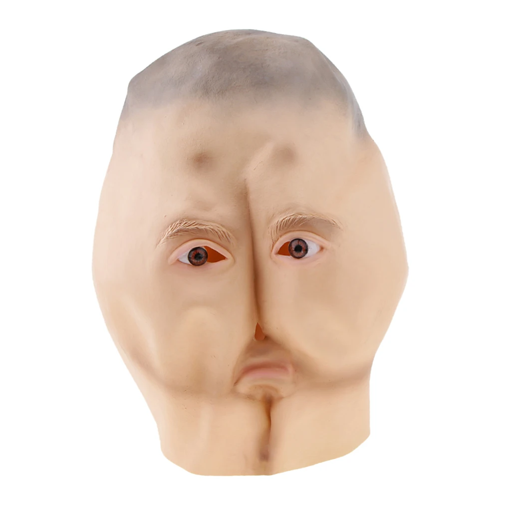 Halloween Latex Hip Head Mask Cosplay Masks Tricky Prank Party Hen Joke Toy