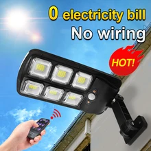 

2021 Newest Super Bright LED Outdoor Solar Lamp 700W IP65 Waterproof Solar Light Garden 3 Modes Street Lights with Motion Sensor