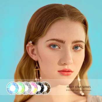 

2020 Summer Collection 2pcs/pair Fruit Star Series Colored Contact Lenses for eyes Colored Eye Lenses Color Contacts