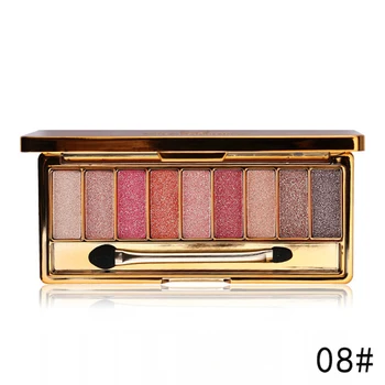 

Glitter Eyeshadow Pallete Shimmer Diamond Eyeshadow Pigment Matte Eye Shadow Makeup Palette Cosmetics- (9 color set)