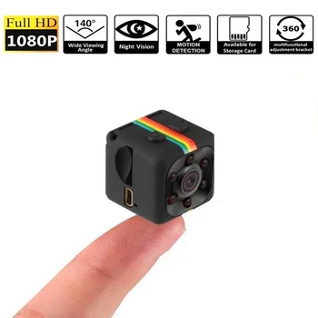 

WiFi Mini Camera HD 1080P Night Vision Motion Detection Voice Video Recorder Smart Home Safety Monitor Small Cam SQ11