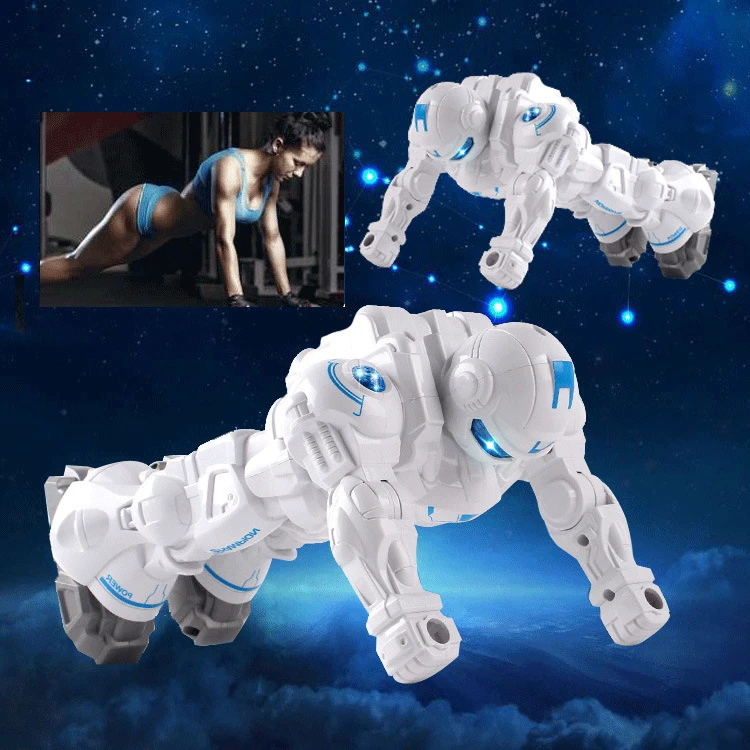 

Stall Hot Selling Smart Robot Toy Multi-functional Sound And Light Dancing Robot Models Toy