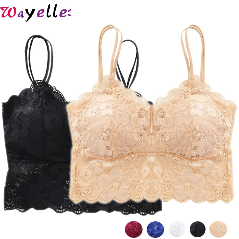 lace floral bralette