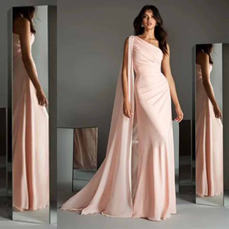 one shoulder special occasion dresses