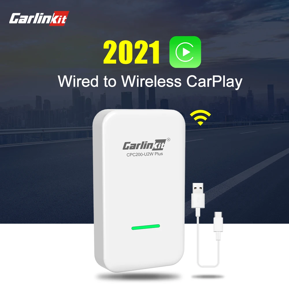 Carlinkit 2.0 Wireless Carplay Adapter for Audi Porsche Wolkswagen Volvo Original car with CarPlay Wireless Carplay Adapter ios