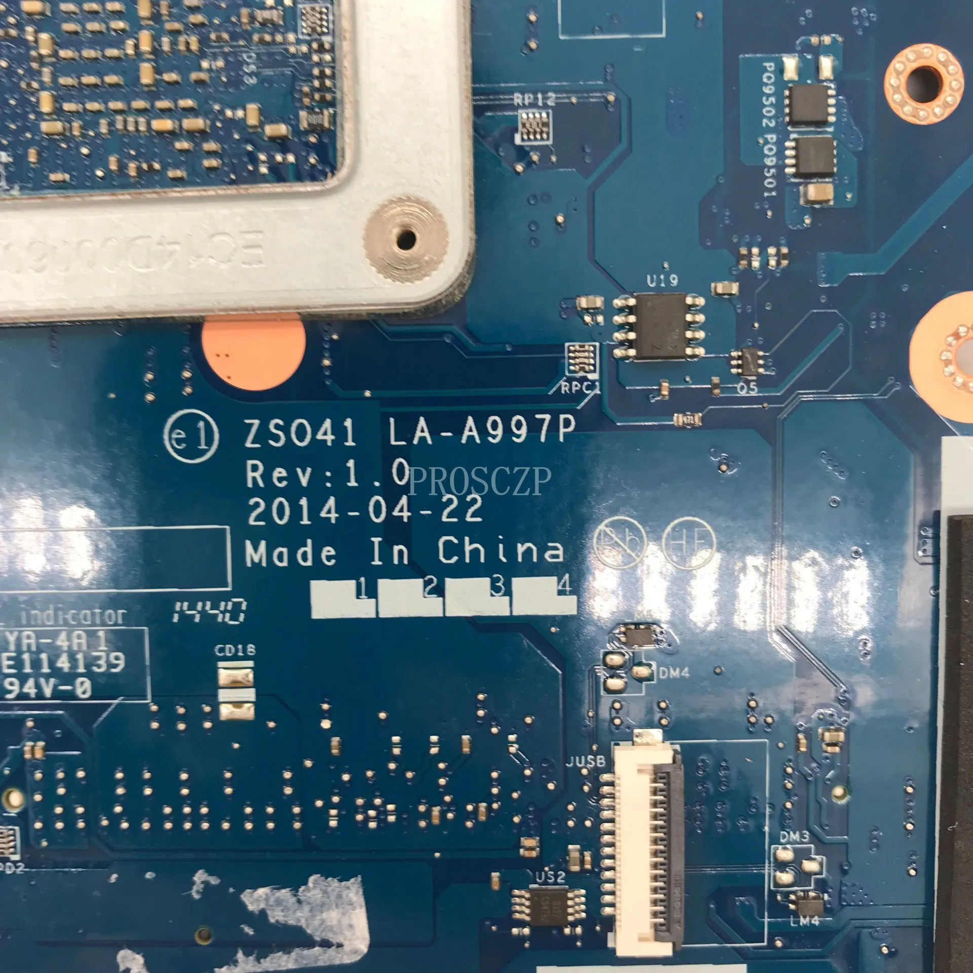 Для 14-G 245 G3 Материнская плата ноутбука ZSO41 LA-A997P совместимость