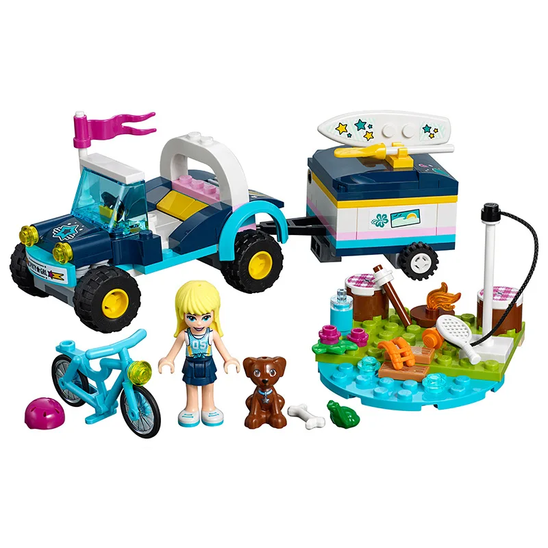 

2019 New Products Lego LEGO Friends 41364 Stephanie's Multi-functional Tool Car