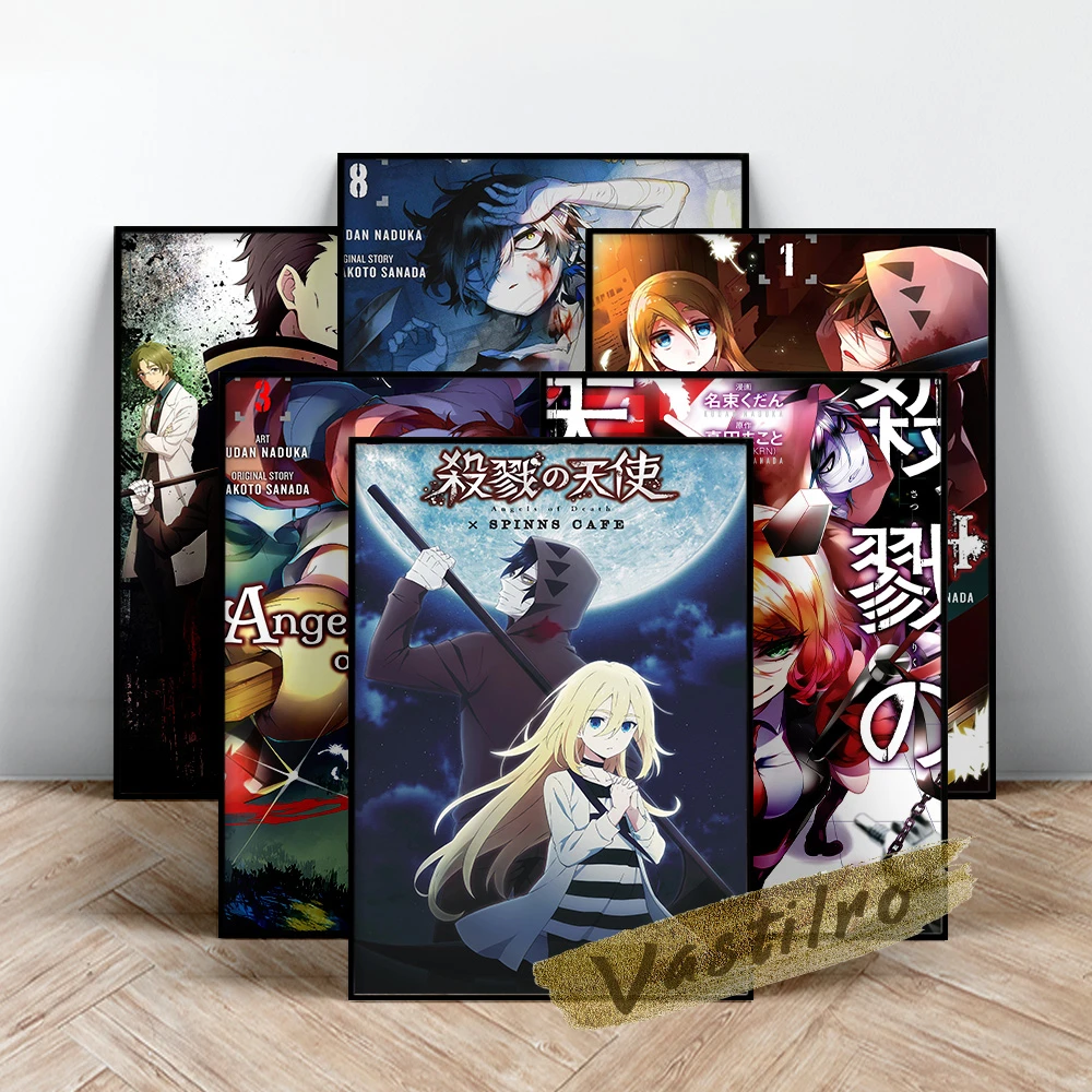 Japanese Manga Angels Of Death Poster, Japan Horror Video Game Wall  Picture, Comic Character Art Prints, Adventure Game Wall Art|Painting &  Calligraphy| - AliExpress