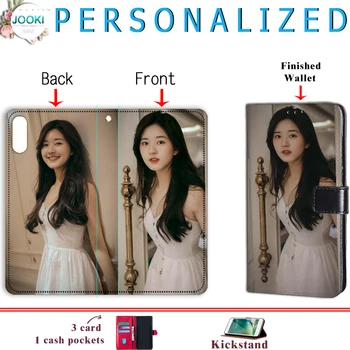 

ROG Phone 2 Custom Design Phone Case ROG 2 Book Personalized print Cover for case ASUS ROG Phone2 luxury leather wallet case