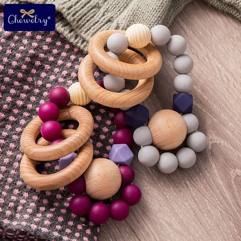 personalised baby rattle