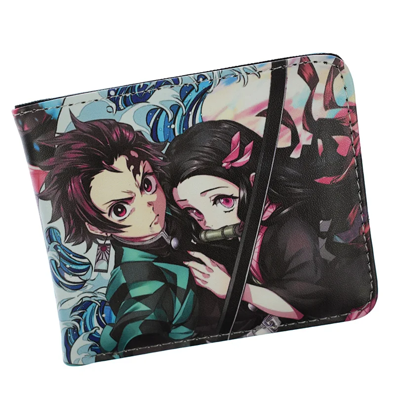 Новое поступление Аниме демон убийца Kimetsu No Yaiba Tanjiro Kamado кошелек короткий кошелек