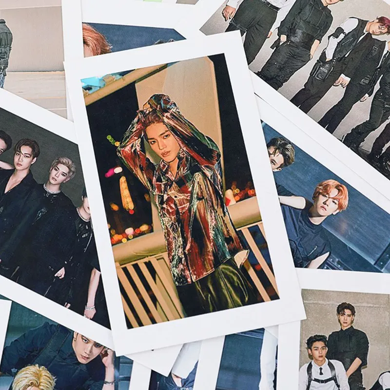 Kpop SuperM 1-й Мини альбом Lomo Card MARK TAEYONG BAEKHYUN LUCAS TEN KAI TAEMIN фото карты Зажимы пеньковая веревка болельщики подарки