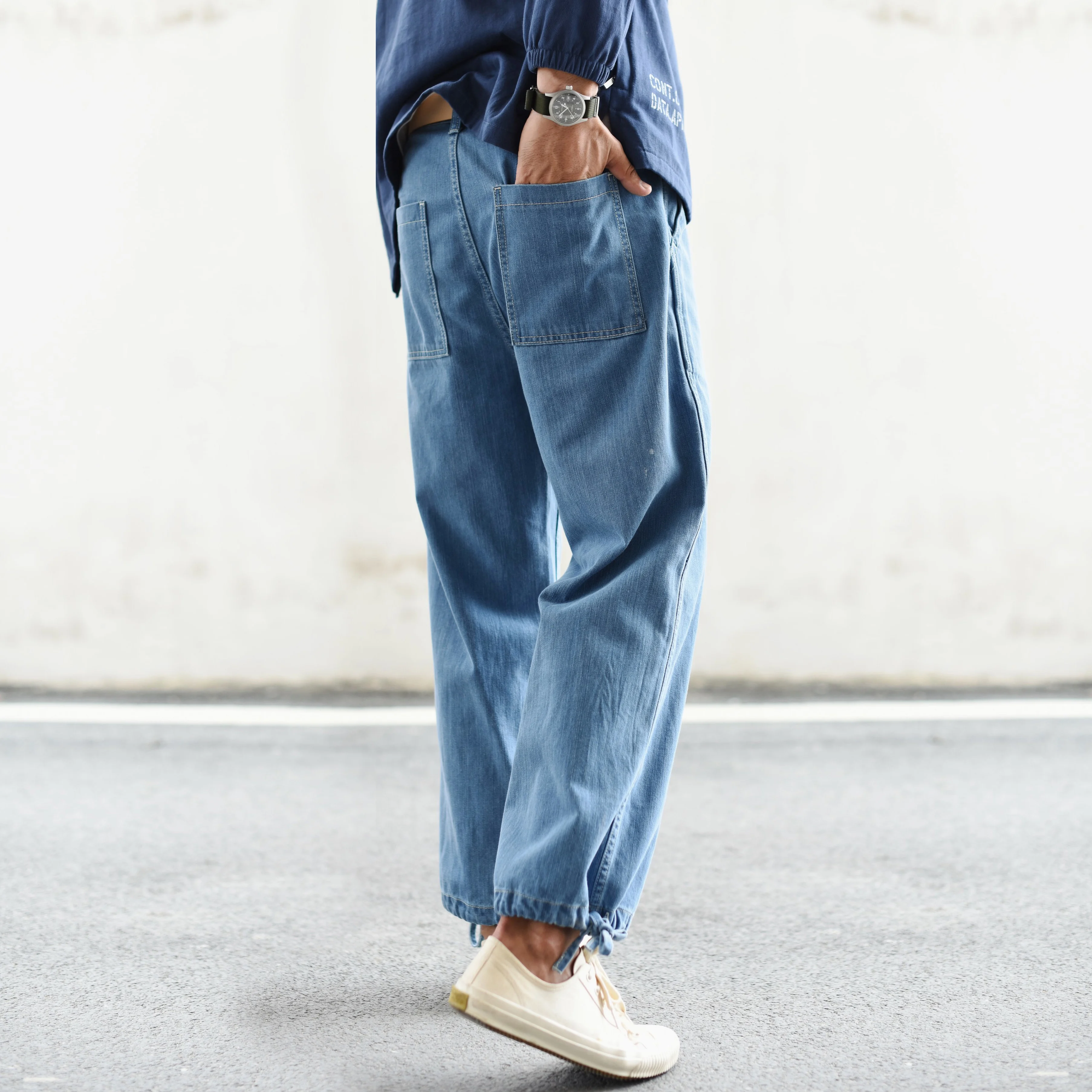 SauceZhan JF08 Denim Jeans Larghi di Alta Jeans Mens Jeans di Marca Mens  Jeans Uomo Pantaloni Jeans mens jeans blu jeans - AliExpress Men's Clothing