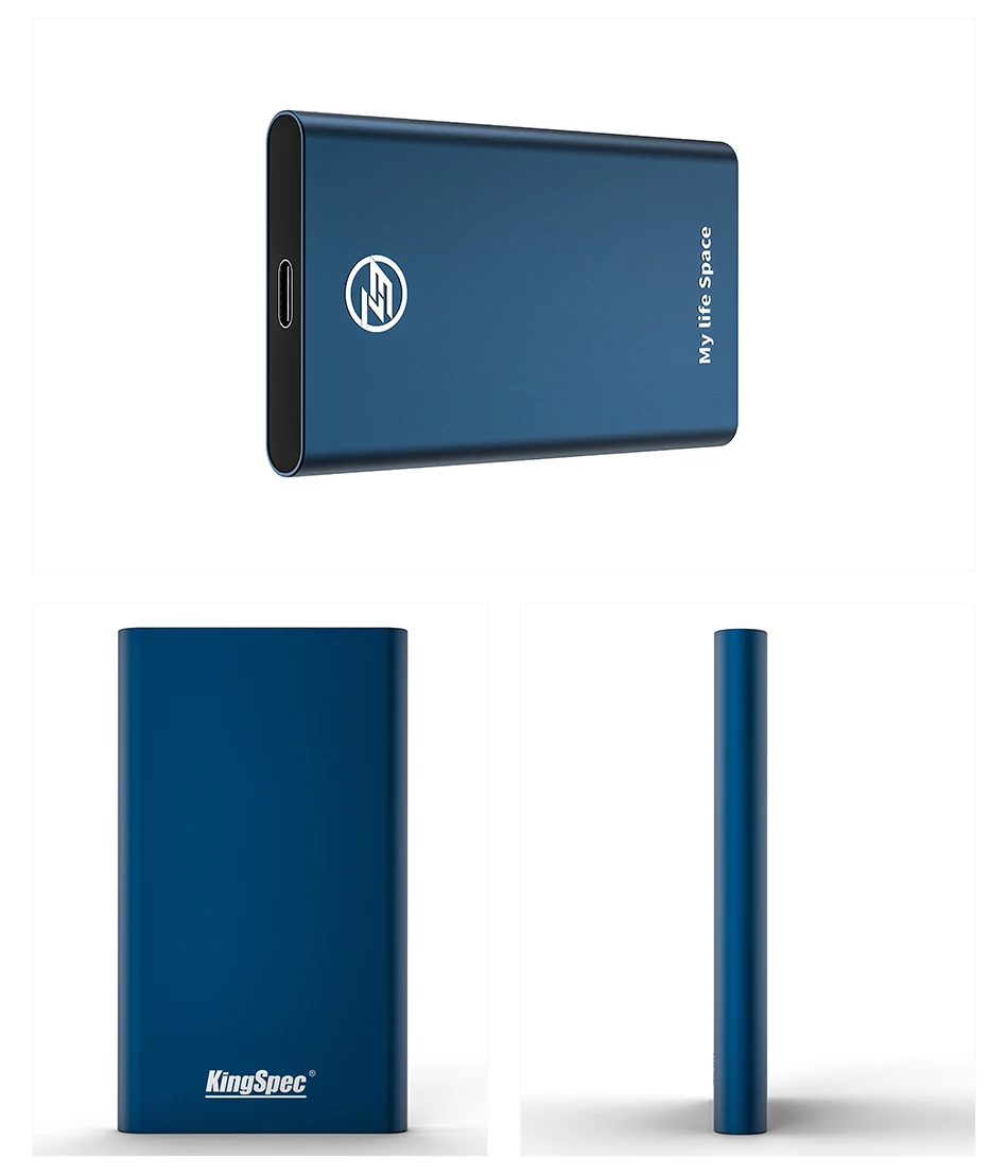 KingSpec внешний Портативный SSD жесткий диск 120 ГБ SSD 240 gb 500 GB 1 ТБ SSD USB 3,1 Тип-c твердотельный диск USB 3,0 для ПК