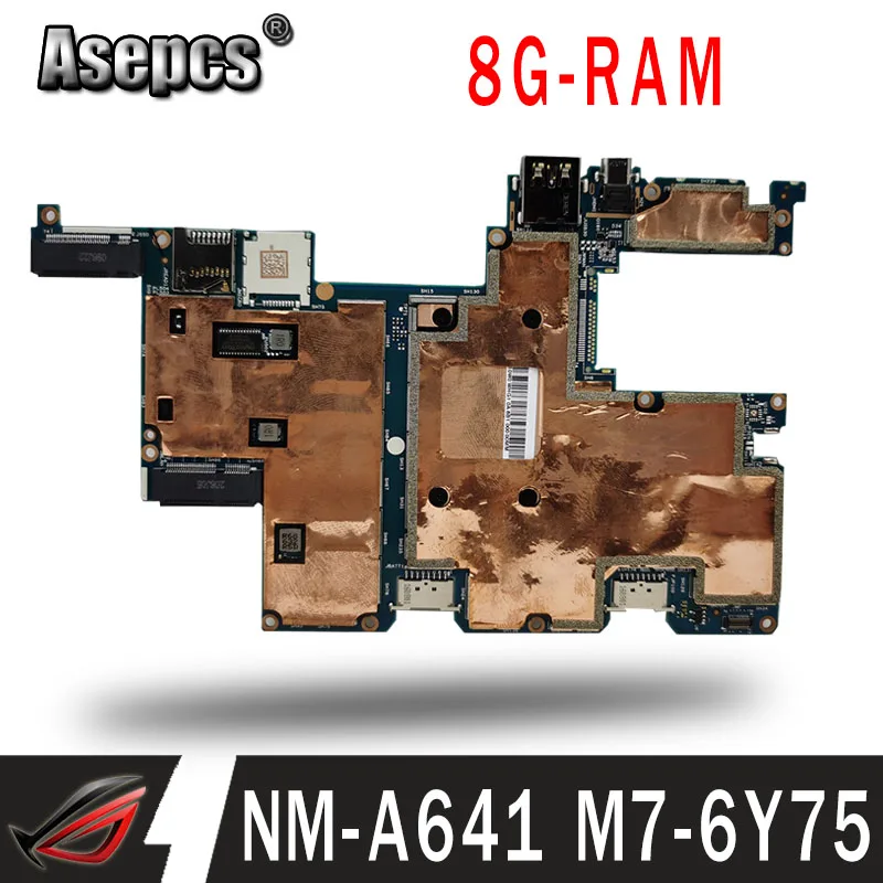 NM-A641 Laptop motherboard For Lenovo MIIX 700-12ISK 5B20K66835 original mainboard 8G-RAM M7-6Y75 | Компьютеры и офис