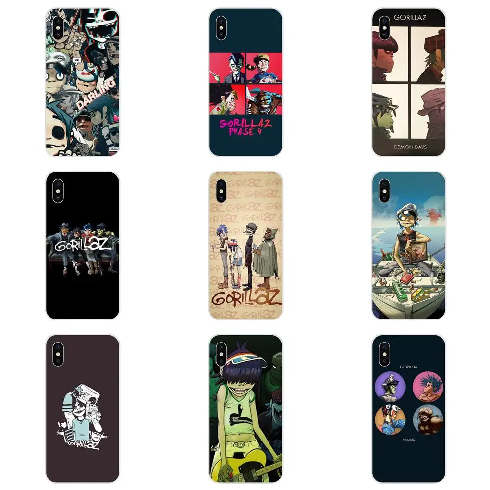 

Gorillaz Rock Band Luxury High-End Phone Case For Apple iPhone X XS Max XR 4 4S 5 5C 5S SE 6 6S 7 8 Plus
