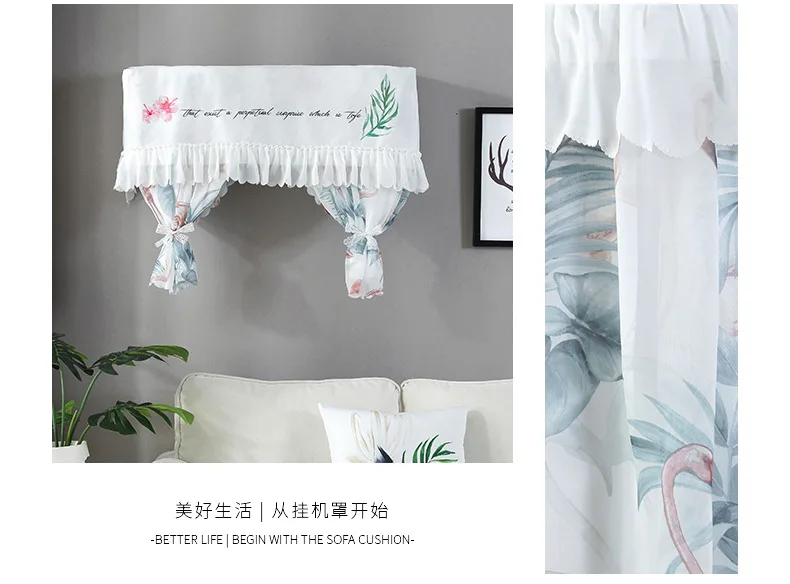 New Products Time of Childbirth Chiffon Printed Outboard Motor Air Conditioner Windshield Bedroom Boot Does Not Take Air Conditi