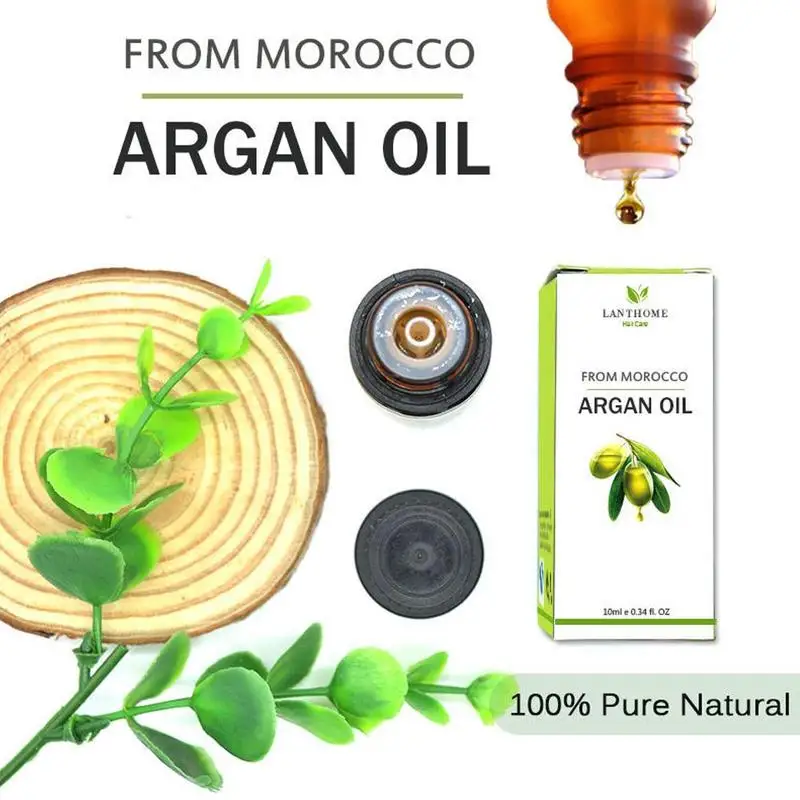 10ML Morocco Argan OilMoisturizing Professional Dry Damaged Hair Maintenance Keratin Repair Hair Scalp Treatment Hair Mask
