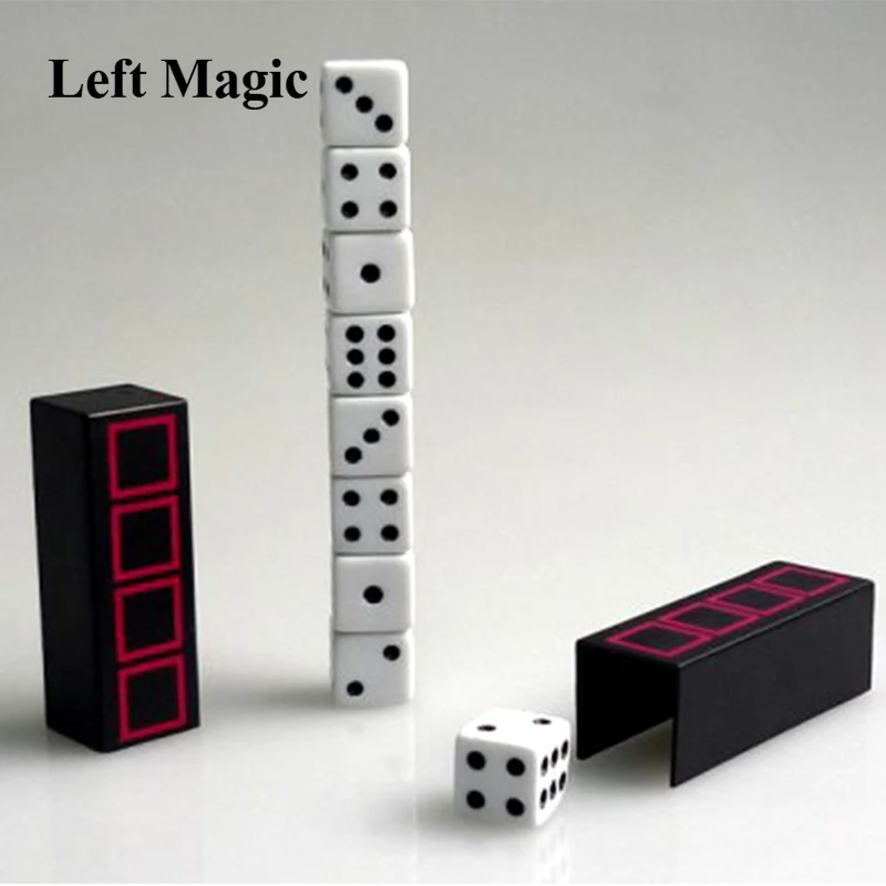 

Tower of Dice - Close Up Magic / Magic Tricks Gimmick Illusions Magician Dice Appearing Vanishing Fun Easy To Do