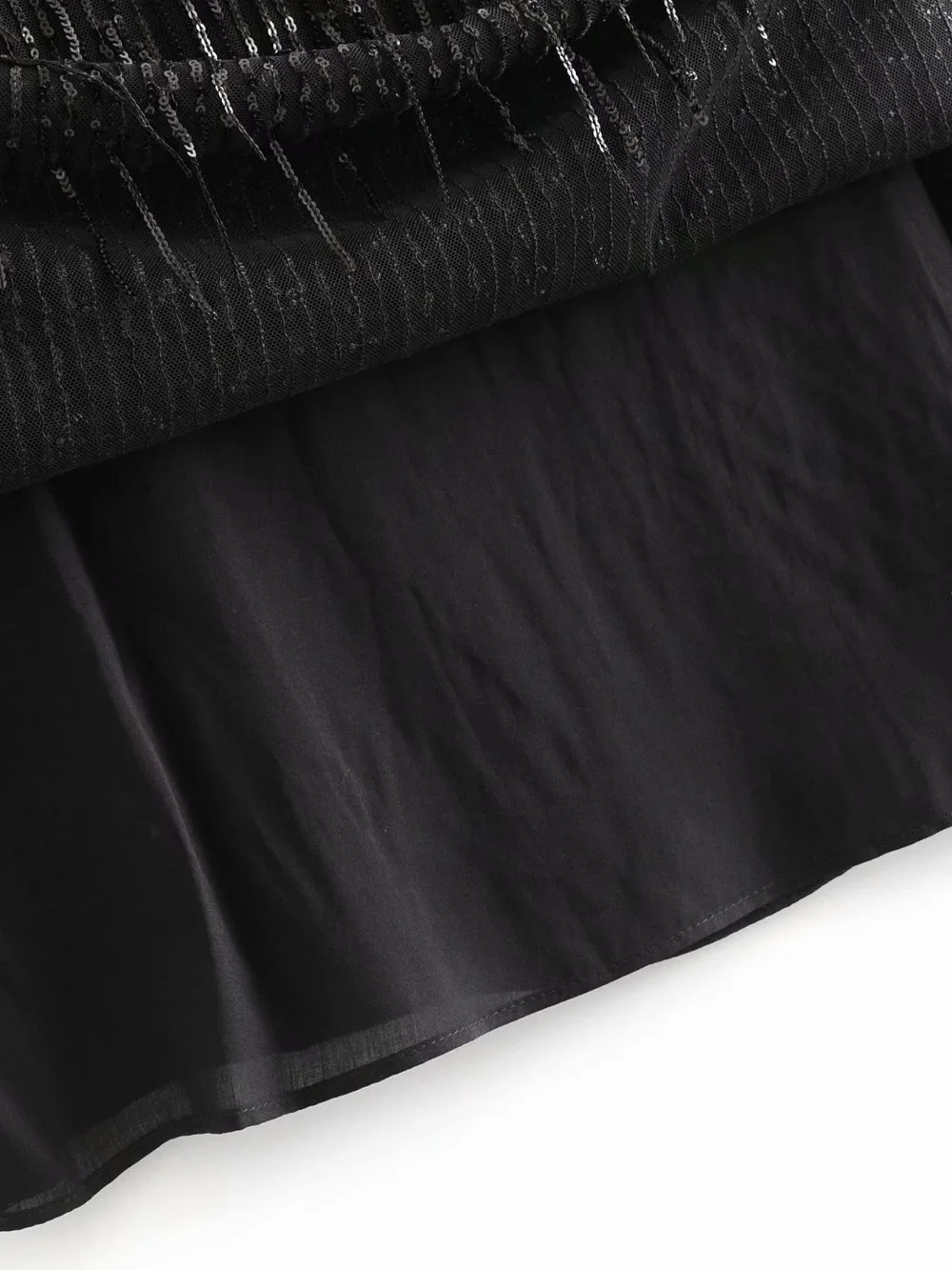 Модное женское винтажное черное платье с бахромой и блестками, женское платье с круглым вырезом и коротким рукавом, прямое мини-платье размера плюс, короткое платье
