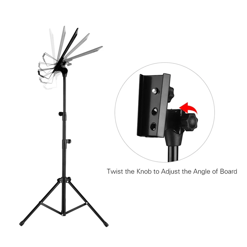 Portable Metal Music Stand Detachable Musical Instruments for Piano Violin Guitar Sheet Music Guitar Parts Accessories