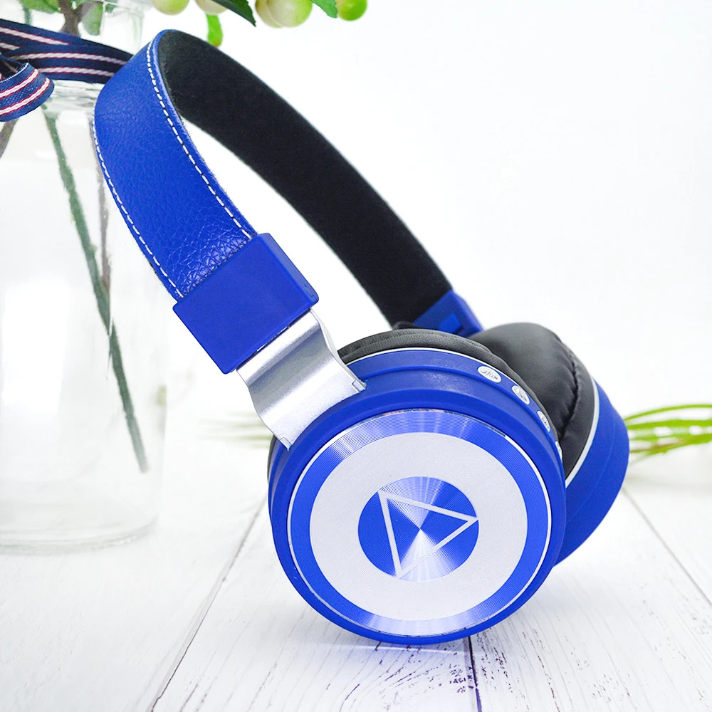 TF Card Bluetooth Wireless Headphone V5 0 Earbuds Sports Earphone Metal Music For iPhone Xiaomi Samsung Universal HD Stereo