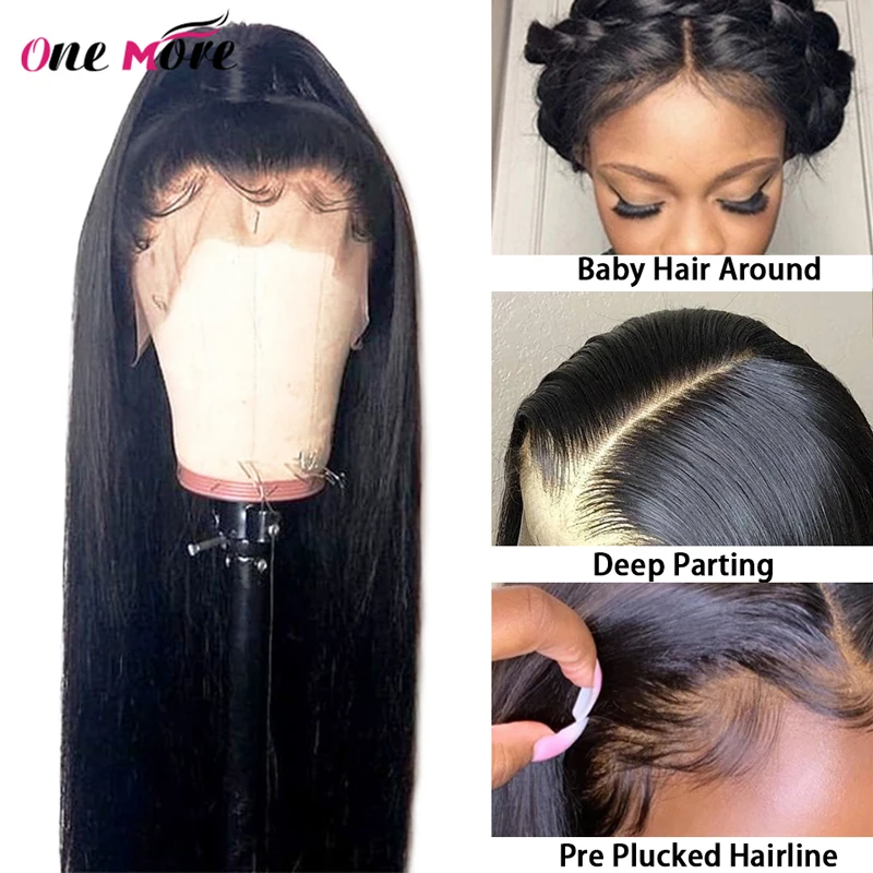 Cena 13x6 prosto koronkowa peruka na przód z dzieckiem włosy proste włosy ludzkie peruki 360 koronkowa peruka z przodu brazylijska koronkowa peruka z ludzkich włosów