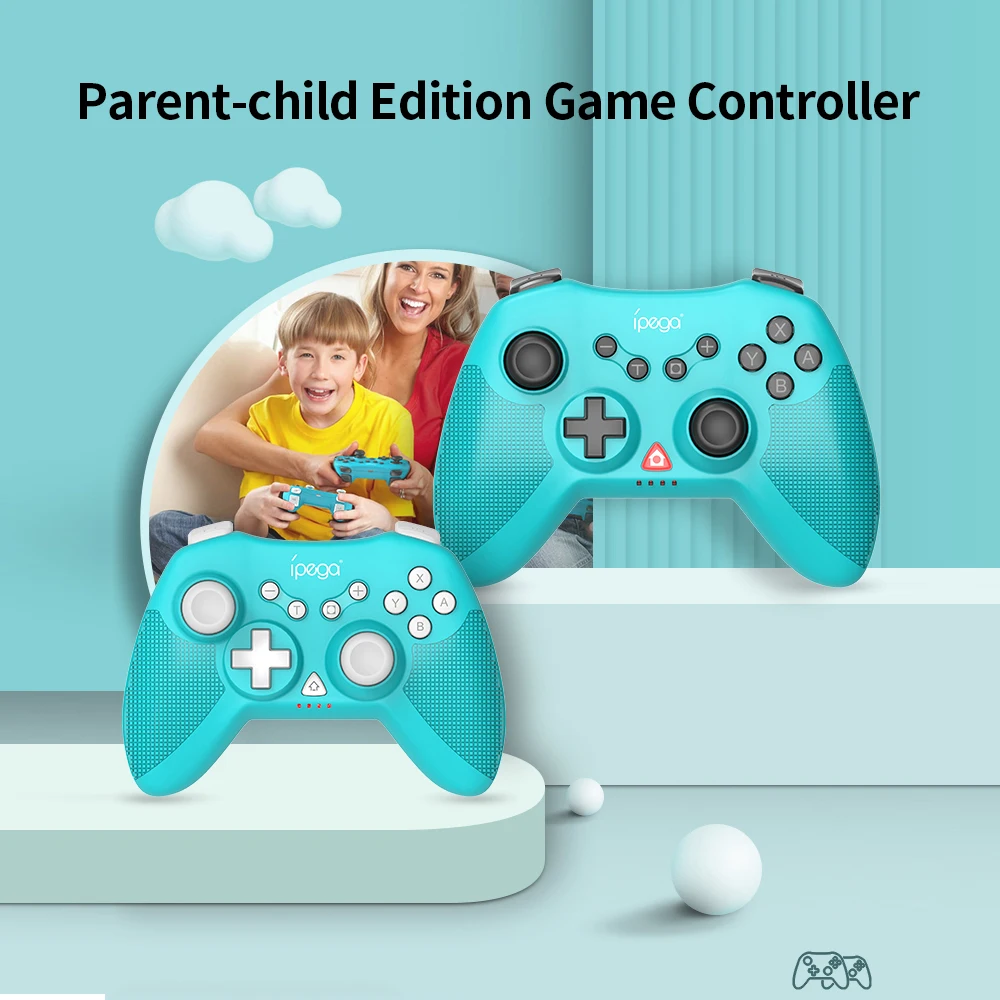 Беспроводной игровой контроллер IPEGA для родителей и детей 6 осевой вибрирующий