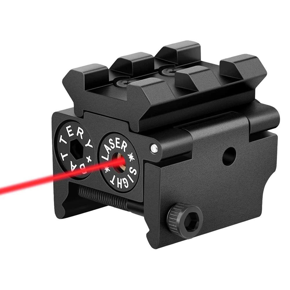 Mini Adjustable Compact Red Dot Laser Sight Fit for Glock 17 19 with 20 mm Rail Mount of Hunting Accessories Dropshipping | Спорт и