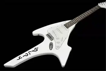 

Free transportation, B.C. special-shaped white electric guitar with 3S pickup truck and customization
