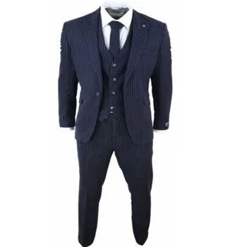

2020 Newest Brown Mens Suits Wool Blend 3 Piece Notched Lapel Terno Masculino Formal Men Suit Custom Made